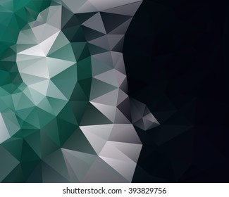 Polygonal Mosaic Background, Vector illustration, Business Design Templates .Geometric background