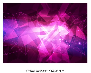 Polygonal Mosaic Background, Vector illustration, Creative Business Design Templates