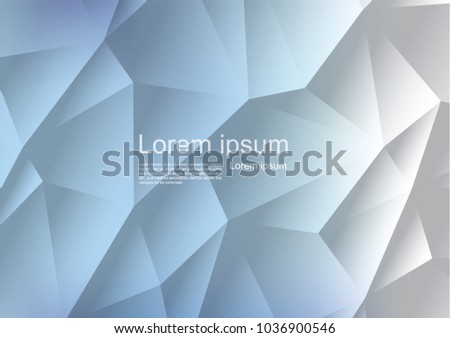  Polygonal Mosaic Background, Vector illustration, Business Design Templates.