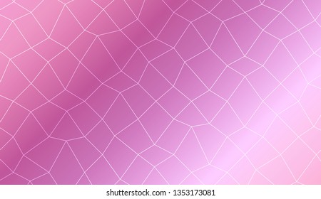 polygonal mosaic cover. For flyer, screen, business presentation. Vector illustration. Creative gradient color