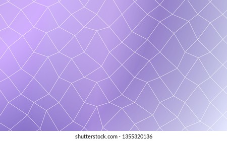 polygonal mosaic cover. For flyer, screen, business presentation. Vector illustration. Creative gradient color