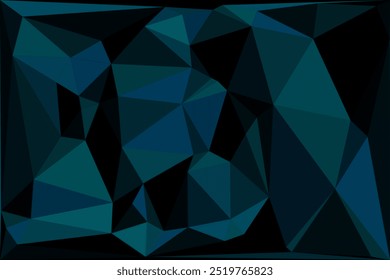 Mosaico poligonal con fondo geométrico abstracto de color degradado. Diseño de fondo de polietileno bajo. Tecnología baja Fondo de polietileno. Fondo geométrico abstracto moderno y de moda en un estilo bajo poly.