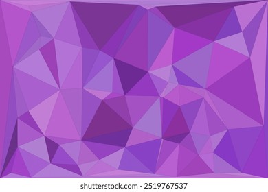 Polygonal mosaic with gradient color abstract geometric background. Low Poly background design. Technology low Poly background. Modern and trendy abstract geometric background in a low poly style.