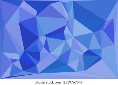 Polygonal mosaic with gradient color abstract geometric background. Low Poly background design. Technology low Poly background. Modern and trendy abstract geometric background in a low poly style.