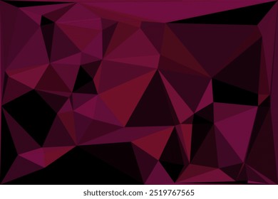 Mosaico poligonal con fondo geométrico abstracto de color degradado. Diseño de fondo de polietileno bajo. Tecnología baja Fondo de polietileno. Fondo geométrico abstracto moderno y de moda en un estilo bajo poly.