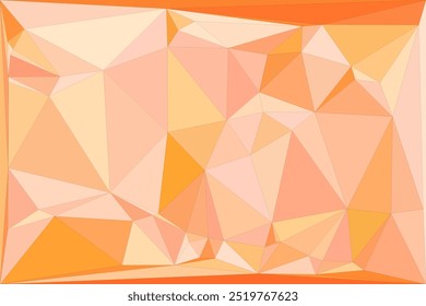 Mosaico poligonal con fondo geométrico abstracto de color degradado. Diseño de fondo de polietileno bajo. Tecnología baja Fondo de polietileno. Fondo geométrico abstracto moderno y de moda en un estilo bajo poly.