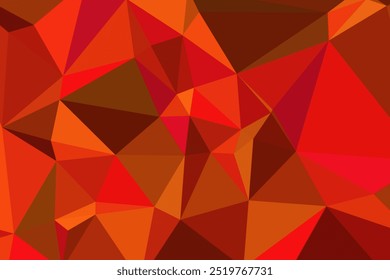 Polygonal mosaic with gradient color abstract geometric background. Low Poly background design. Technology low Poly background. Modern and trendy abstract geometric background in a low poly style.