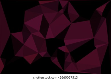 Mosaico poligonal con fondo geométrico abstracto de color degradado. Diseño de fondo de polietileno bajo. Tecnología baja Fondo de polietileno. Fondo geométrico abstracto moderno y de moda en un estilo bajo poly.
