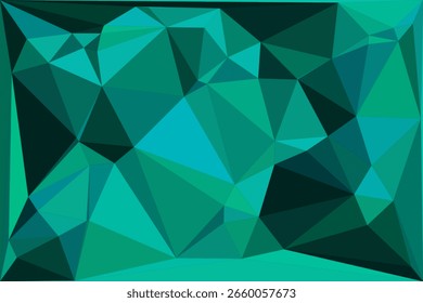 Polygonales Mosaik mit Farbverlauf abstrakter geometrischer Hintergrund. Low Poly Hintergrunddesign. Technologie niedrig Poly Hintergrund. Moderner und trendiger abstrakter geometrischer Hintergrund im Low-Poly-Stil.