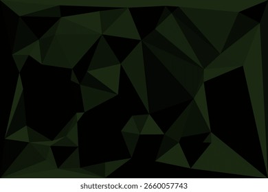 Mosaico poligonal com fundo geométrico abstrato de cor de gradiente. Projeto de fundo de baixa Poly. Tecnologia de baixo fundo Poly. Fundo geométrico abstrato moderno e moderno em um estilo de baixo poli.