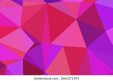Mosaico poligonal con fondo geométrico abstracto de color degradado. Diseño de fondo de polietileno bajo. Tecnología baja Fondo de polietileno. Fondo geométrico abstracto moderno y de moda en un estilo bajo poly.