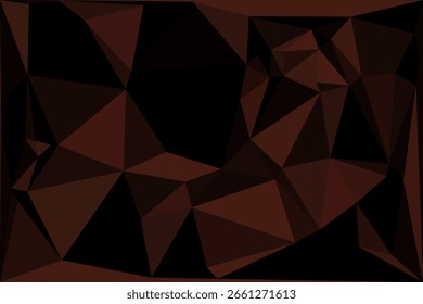Polygonal mosaic with gradient color abstract geometric background. Low Poly background design. Technology low Poly background. Modern and trendy abstract geometric background in a low poly style.