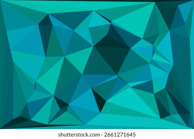 Polygonal mosaic with gradient color abstract geometric background. Low Poly background design. Technology low Poly background. Modern and trendy abstract geometric background in a low poly style.