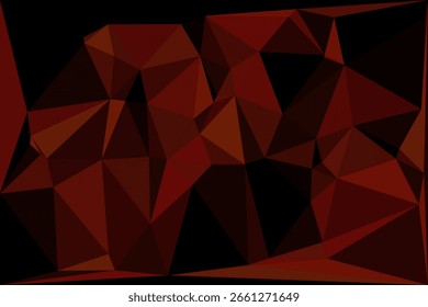 Mosaico poligonal con fondo geométrico abstracto de color degradado. Diseño de fondo de polietileno bajo. Tecnología baja Fondo de polietileno. Fondo geométrico abstracto moderno y de moda en un estilo bajo poly.