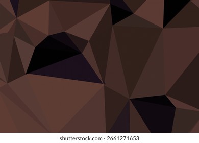 Polygonal mosaic with gradient color abstract geometric background. Low Poly background design. Technology low Poly background. Modern and trendy abstract geometric background in a low poly style.