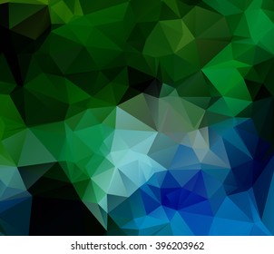 Polygonal mosaic paper background