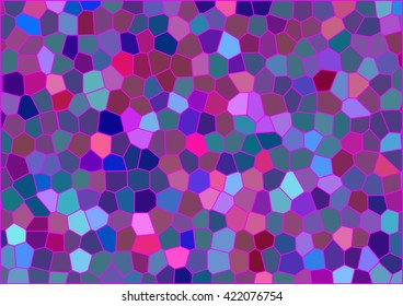 Polygonal mosaic purple background