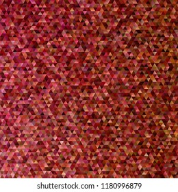 Polygonal mosaic triangular polygon pattern background - trendy vector illustration