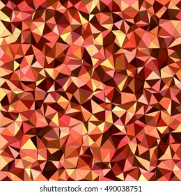 Polygonal orange background
