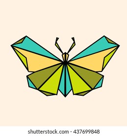 polygonal origami  butterfly