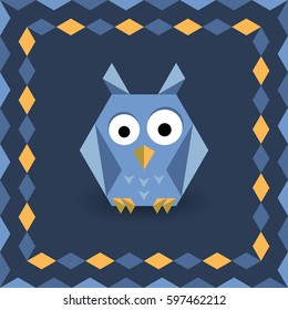 Polygonal origami owl