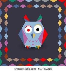 Polygonal origami owl
