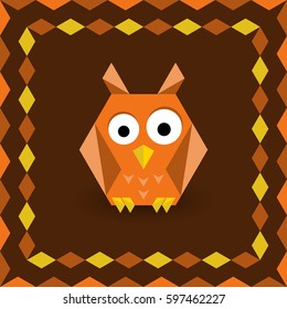 Polygonal origami owl