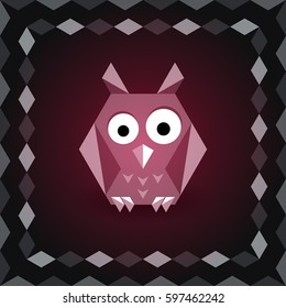 Polygonal origami owl
