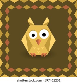 Polygonal origami owl