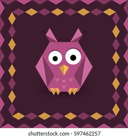 Polygonal origami owl