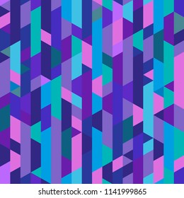 Polygonal pattern. Abstract geometric wallpaper of the surface. Seamless cute background. Pretty colors. Print for polygraphy, posters, t-shirts and textiles. Beautiful texture