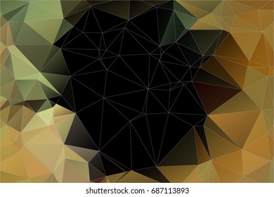 Polygonal Pattern. Background of triangles.Template for Cover, Banners, Poster, Postcards, Holiday, Business. Polygonal Pattern of Triangles. 