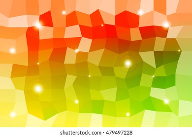 Polygonal pattern gradient background. Vector illustration. For the design, presentation, wallpaper.