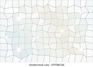 Polygonal pattern gradient grey background. Vector illustration. For the design, presentation, wallpaper.