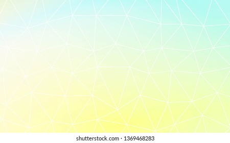 Polygonal pattern with triangles mosaic cover. For your idea, presentation, smart design Vector illustration. Creative gradient color