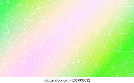 Polygonal pattern with triangles mosaic cover. Style for your business design. Vector illustration. Creative gradient color