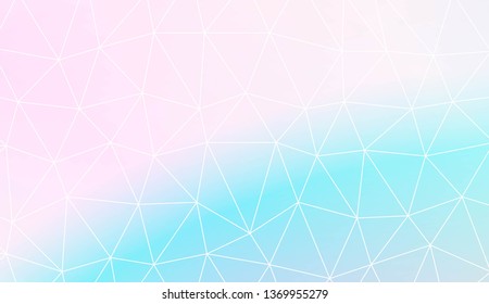 Polygonal pattern with triangles mosaic cover. For your idea, presentation, smart design Vector illustration. Creative gradient color