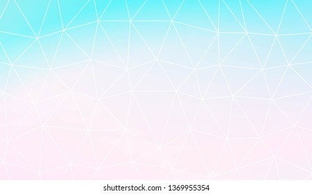 Polygonal pattern with triangles mosaic cover. Style for your business design. Vector illustration. Creative gradient color