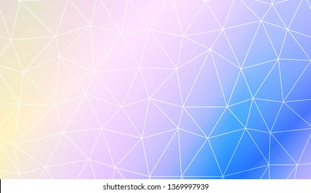 Polygonal pattern with triangles mosaic cover. Style for your business design. Vector illustration. Creative gradient color