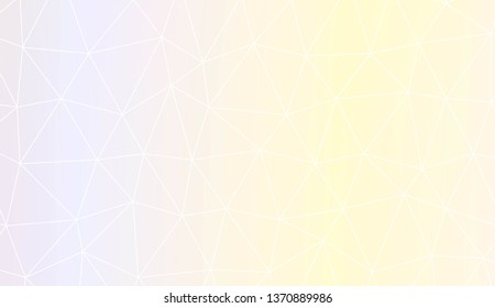 Polygonal pattern with triangles mosaic cover. For your idea, presentation, smart design Vector illustration. Creative gradient color