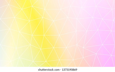 Polygonal pattern with triangles mosaic cover. Style for your business design. Vector illustration. Creative gradient color