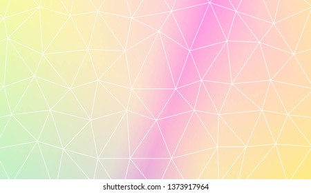 Polygonal pattern with triangles mosaic cover. Style for your business design. Vector illustration. Creative gradient color