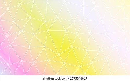 Polygonal pattern with triangles mosaic cover. Style for your business design. Vector illustration. Creative gradient color