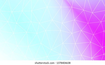 Polygonal pattern with triangles mosaic cover. Style for your business design. Vector illustration. Creative gradient color