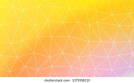 Polygonal pattern with triangles mosaic cover. Style for your business design. Vector illustration. Creative gradient color
