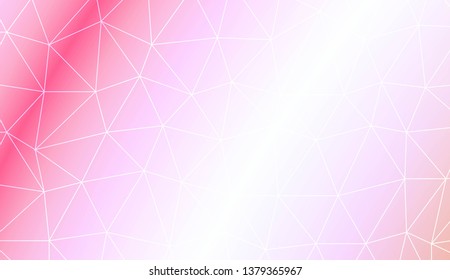 Polygonal pattern with triangles mosaic cover. Style for your business design. Vector illustration. Creative gradient color