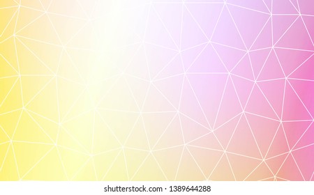 Polygonal pattern with triangles mosaic cover. Style for your business design. Vector illustration. Creative gradient color