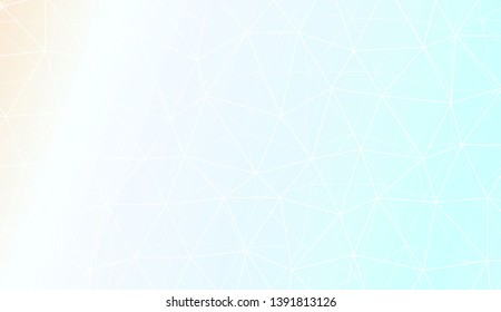 Polygonal pattern with triangles mosaic cover. For your wallpaper, advert, banner, poster. Vector illustration. Creative gradient color
