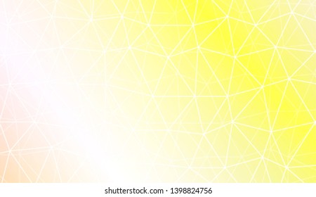 Polygonal pattern with triangles mosaic cover. For your wallpaper, advert, banner, poster. Vector illustration. Creative gradient color
