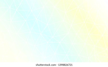 Polygonal pattern with triangles mosaic cover. For your wallpaper, advert, banner, poster. Vector illustration. Creative gradient color